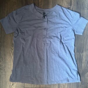 Soft blue sleepwear shirt